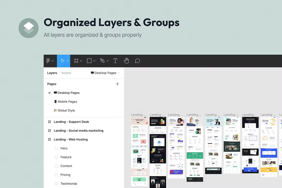 Landing Page UI Kit - Gambar 5